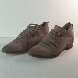 Free People Lost Valley Lazer Cut Ankle Booties